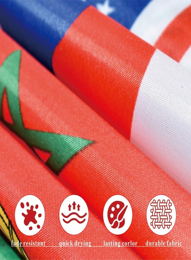 Ckexin 48 Countries Sticks Flag for 2026 World Cup, Small Mini Hand Held Flag Decorations for Football Events, Pub, Classroom, Home Party and Outdoor Sports Gathering - Image 3