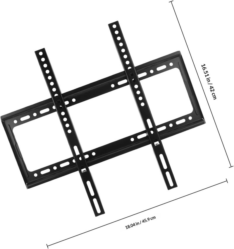 Adjustable Fixed Tv Wall Mount Bracket for 26-63 Inch Flat Screen Tvs with Screws Suitable for Bedrooms and Living Rooms - Image 2