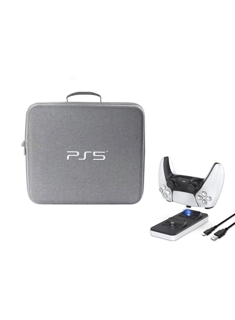 Travel Storage Handbag for PS5 Console Protective Luxury Bag Adjustable Handle Bag for Playstation 5 Waterproof Shockproof random color - Image 1