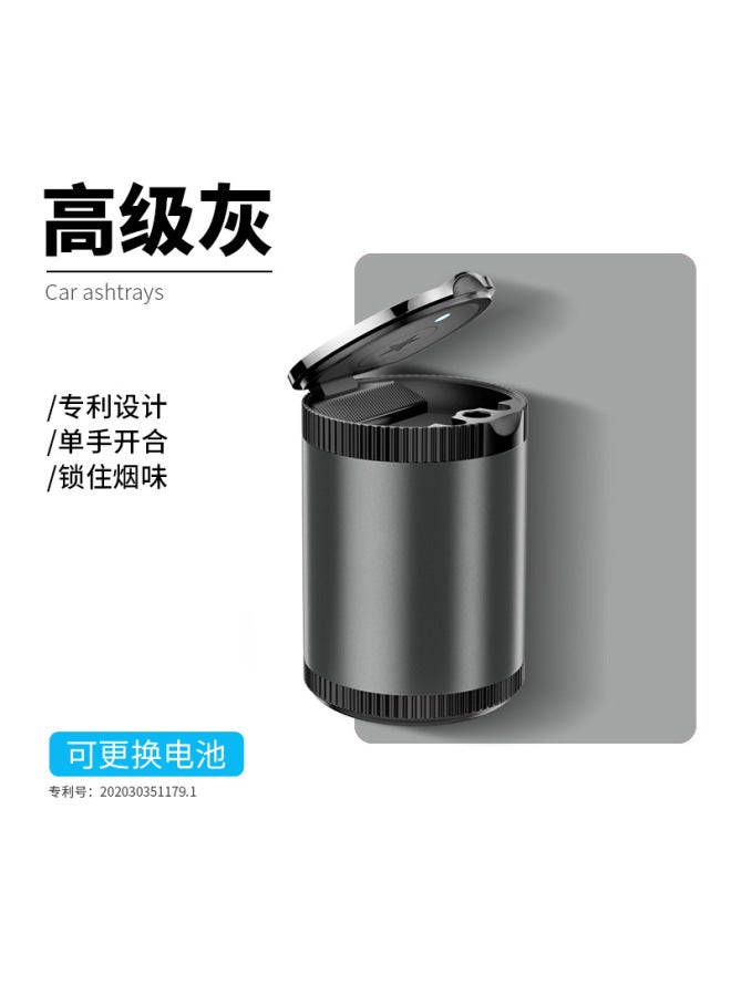 Fashion Brand Car Car Ashtray Creative Covered Led Light Car Portable Ashtray