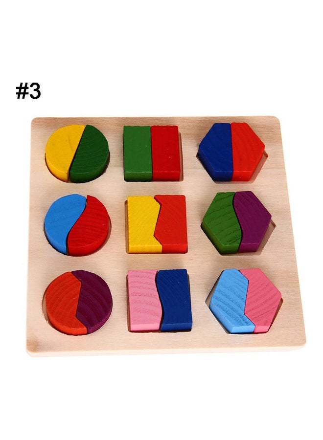 Geometry Peg Puzzle 15.85x2x15.8cm - Image 1