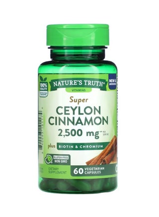 Super Ceylon Cinnamon, 2,500 mg, 60 Vegetarian Capsules - pzsku/ZFFF449AEDE6C07A0A369Z/45/_/1722866788/5ffffcc5-5854-4398-ab25-0da3331ea007