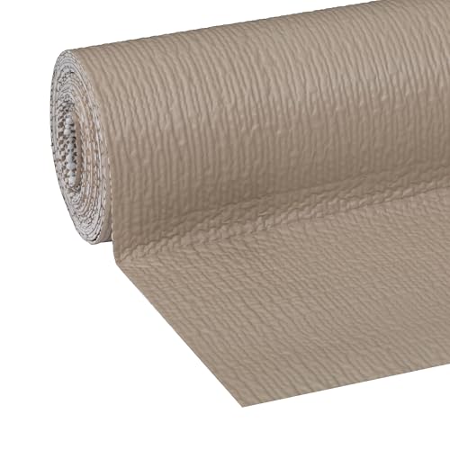 Duck Brand 1211084 Non-Adhesive Smooth Top Easy Grip Shelf Liner, 12-Inch x 10-Feet, Taupe - Image 2