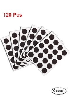 Ocean 120 Pcs Round Magnets with Adhesive Backing, Flexible Self Adhesive Magnets for Crafts, Small Sticky Magnetic Dots for Hanging Light Objects, DIY, School, Office, Home  - Image 1