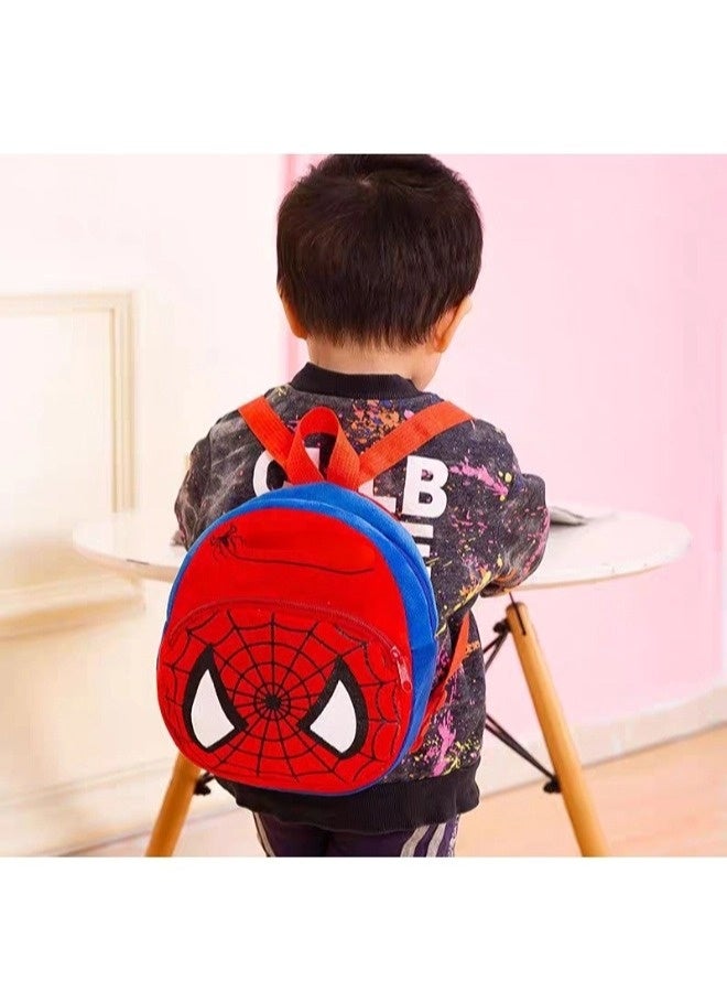Cute Soft Plush Toddler Spider Backpack, Cartoon Animal Mini Schoolbag For Baby Boys Girls - Image 2