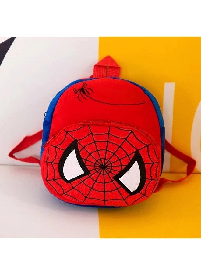 Cute Soft Plush Toddler Spider Backpack, Cartoon Animal Mini Schoolbag For Baby Boys Girls - Image 5