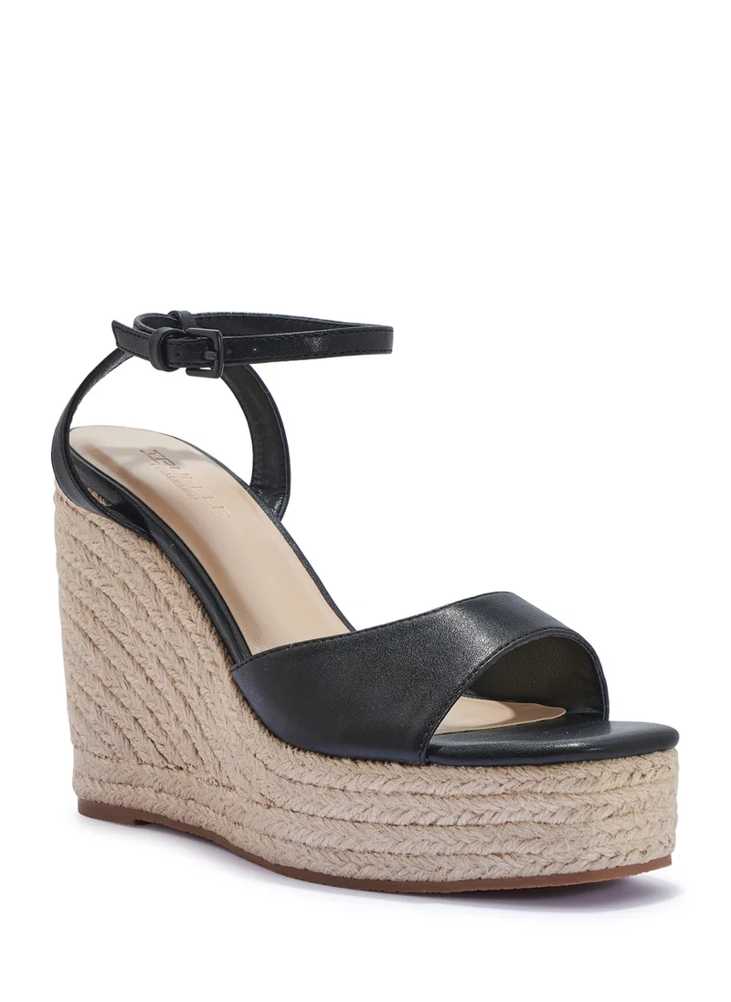 Truffle High Heel Wedge Sandal