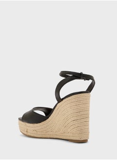 Truffle High Heel Wedge Sandal  - Image 3