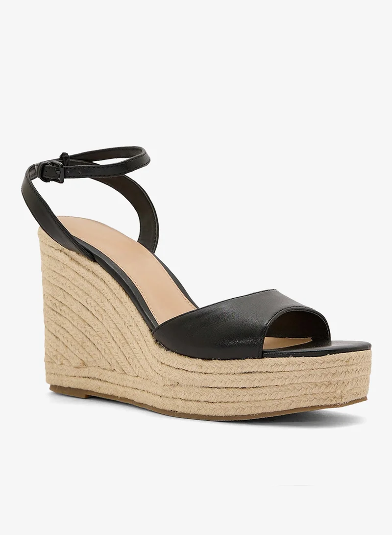 Truffle High Heel Wedge Sandal