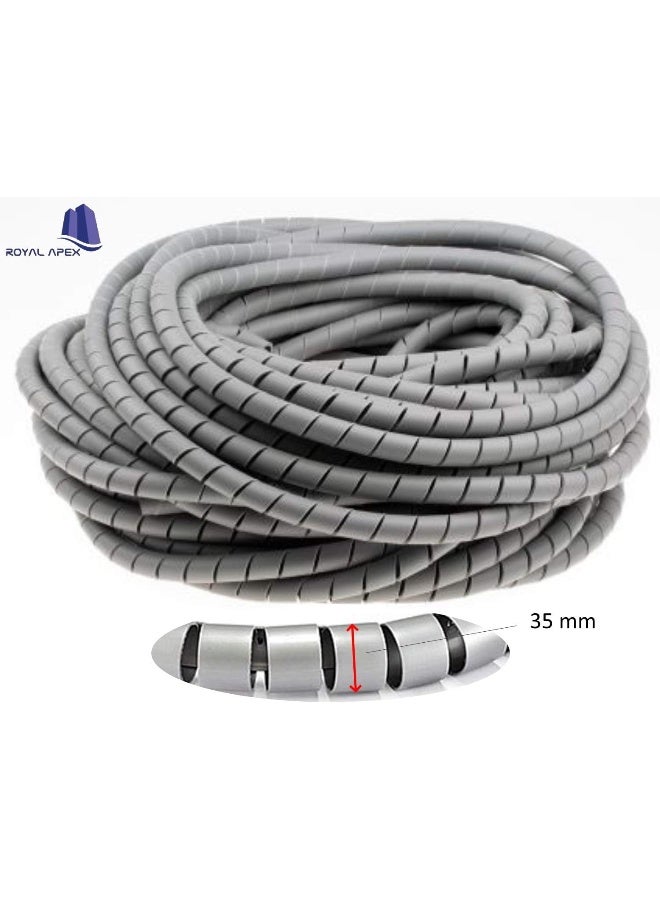 Royal Apex Hd Spiral Wire Wrap Tube Pc Cable Management For Computer Car Wire Cover Sleeve 35 Mm - Image 2