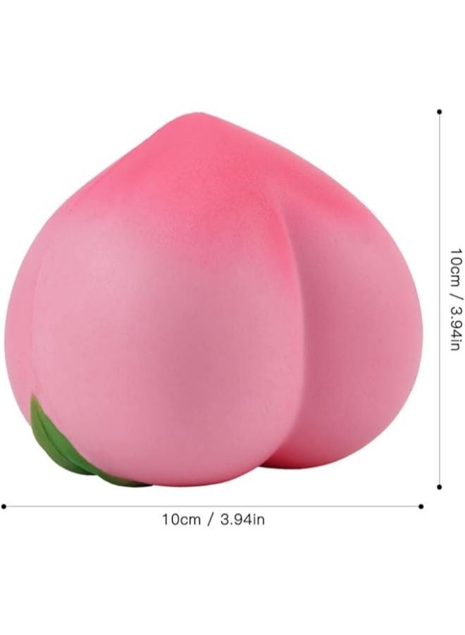 Peach Fruit Squishy Squeeze Fruit Stress Toy Stress Relief - Image 2