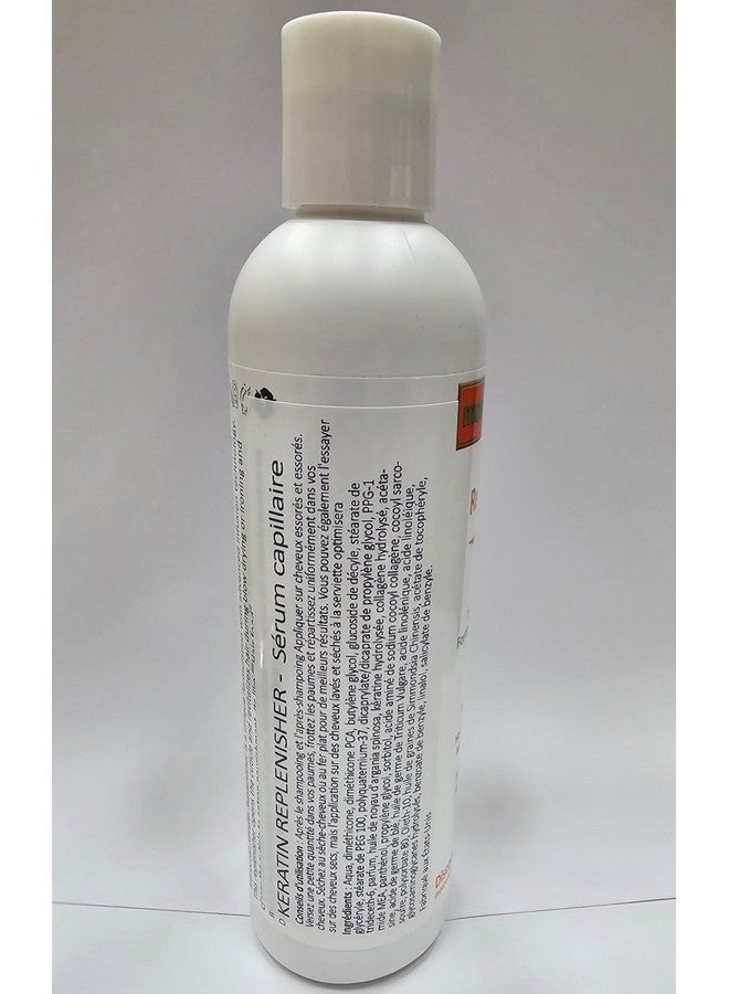 موروكان كيراتين الكيراتين المغربي، بلسم الشعر بالكيراتين، علاج يترك على الشعر، قيمة رائعة، 250 مل (8 أونصة)، تطبيق سريع، نتائج فورية - Image 5