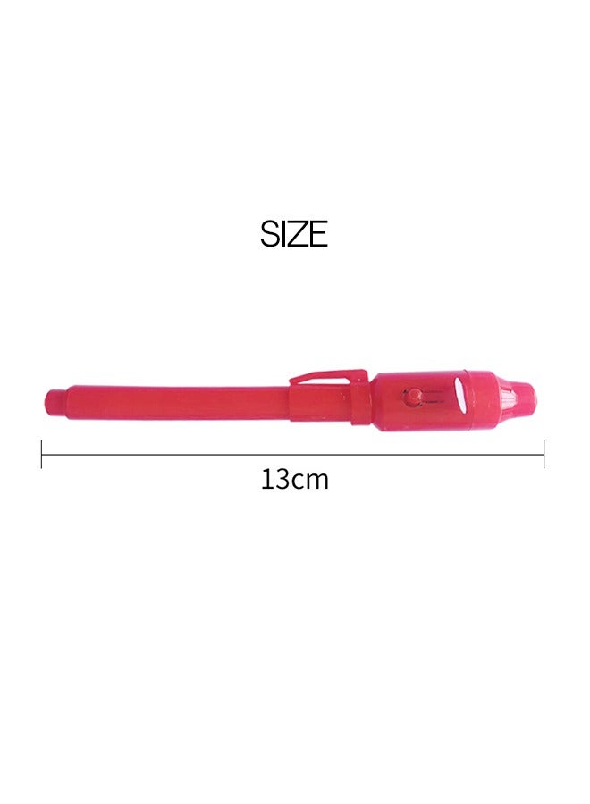 Haidue 10Pcs Invisible Ink Pen Secret Spy Party Favor Message Writer With Uv Light Fun Activity For Kids Ideas Gifts And Stock Stuffers - Image 3