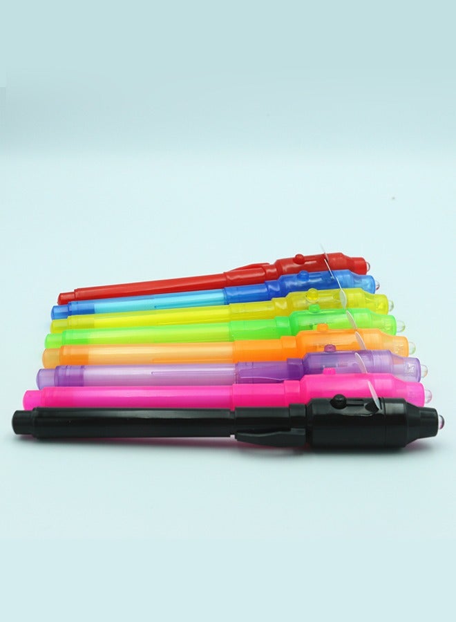 Haidue 10Pcs Invisible Ink Pen Secret Spy Party Favor Message Writer With Uv Light Fun Activity For Kids Ideas Gifts And Stock Stuffers - Image 5