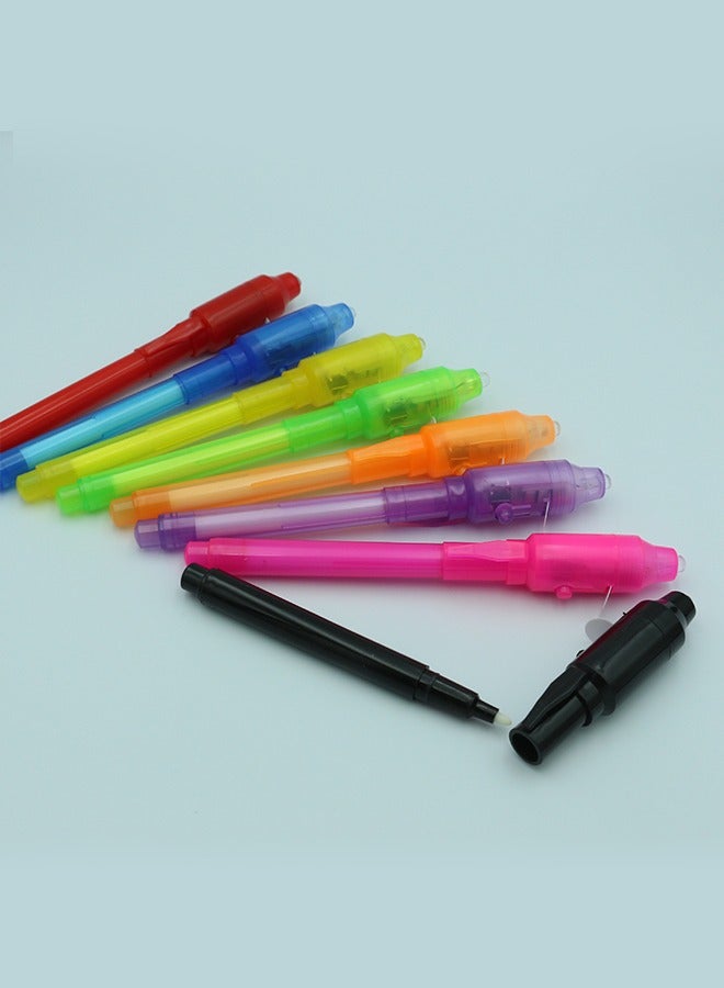Haidue 10Pcs Invisible Ink Pen Secret Spy Party Favor Message Writer With Uv Light Fun Activity For Kids Ideas Gifts And Stock Stuffers - Image 4