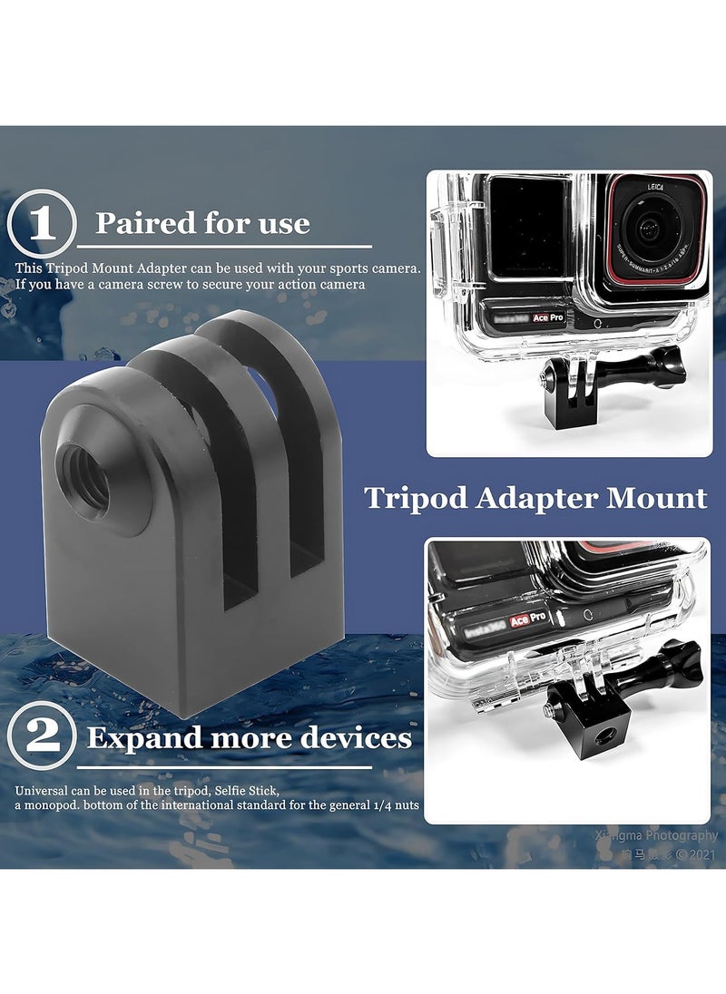 Generic - Waterproof Case For Ace Pro Action Camera Underwater Diving Protective Housing 60m With Bracket Accessories - Image 1