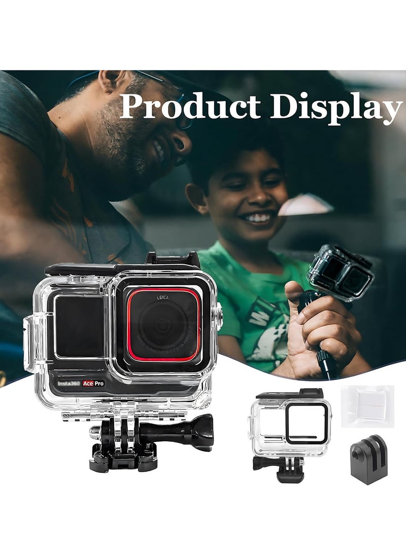 Generic - Waterproof Case For Ace Pro Action Camera Underwater Diving Protective Housing 60m With Bracket Accessories - Image 1