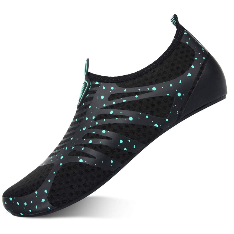 BARERUN Adult Swim Water Shoes Quick Dry Non-Slip for Girls Boys Blue 8.5-9.5 M US Women / 7-7.5 M US Men - Image 5