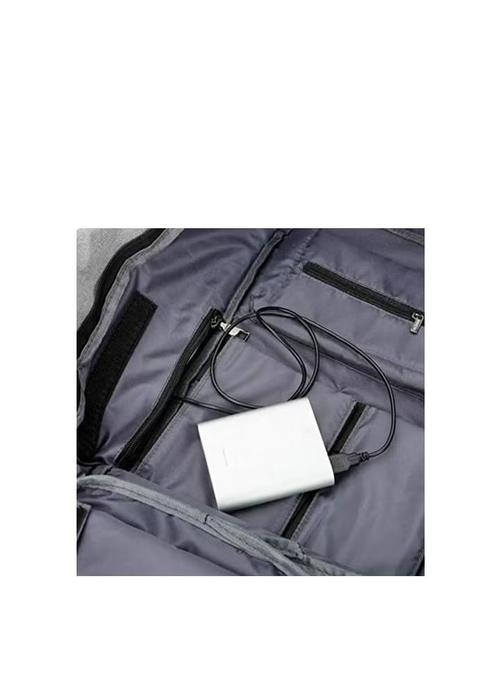 JAJEEK Unisex Laptop Backpack with USB Charging Port â€“ Stylish Travel and School Bag for Men and Women, Durable Notebook Bag for Everyday Use, Comfortable and Spacious â€“ Model MZ2629 - Image 2