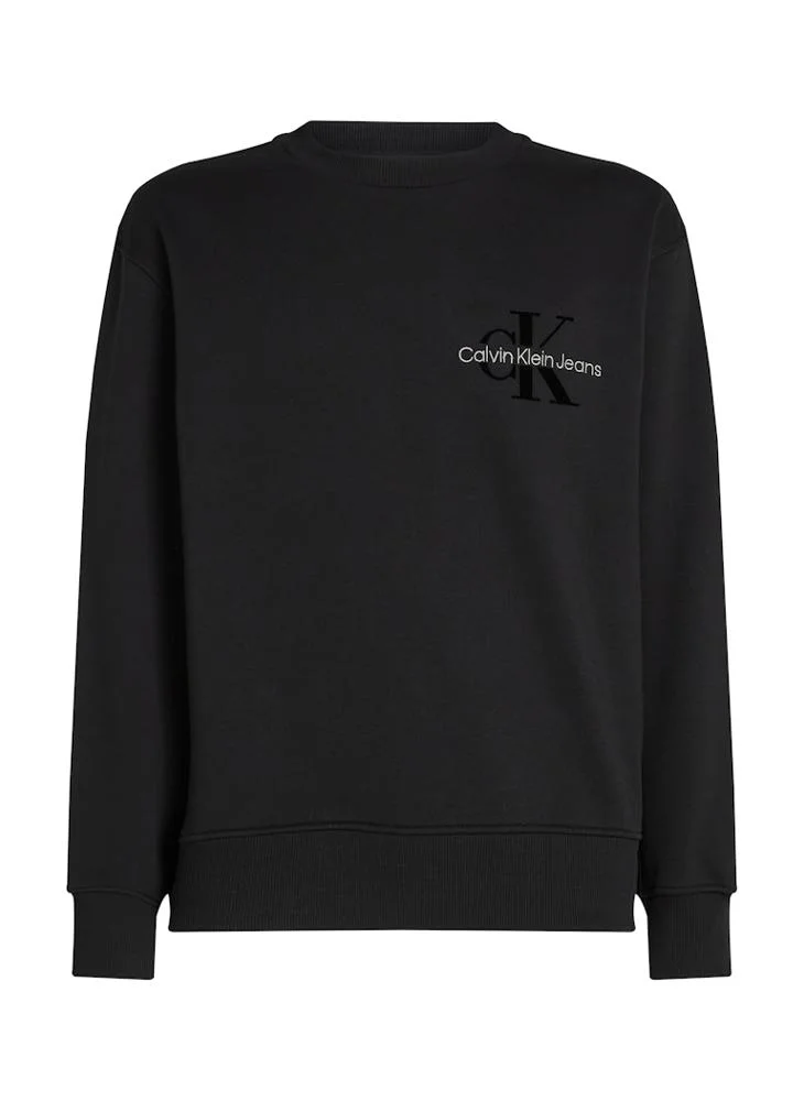 Calvin Klein Jeans Logo Print Crew Neck Sweatshirt