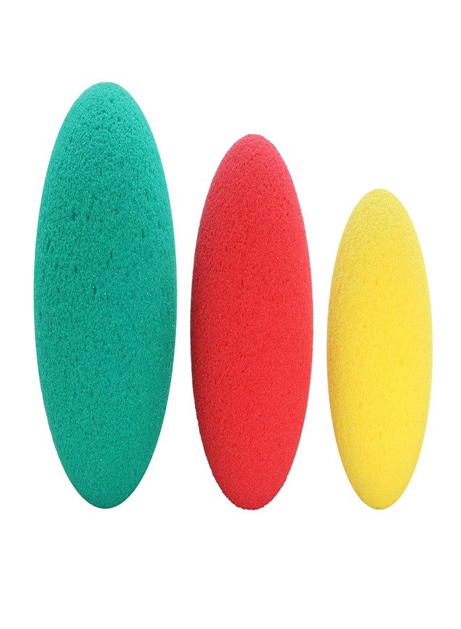 Cando Memory Foam Ball Set Yellow Red Green - Image 1