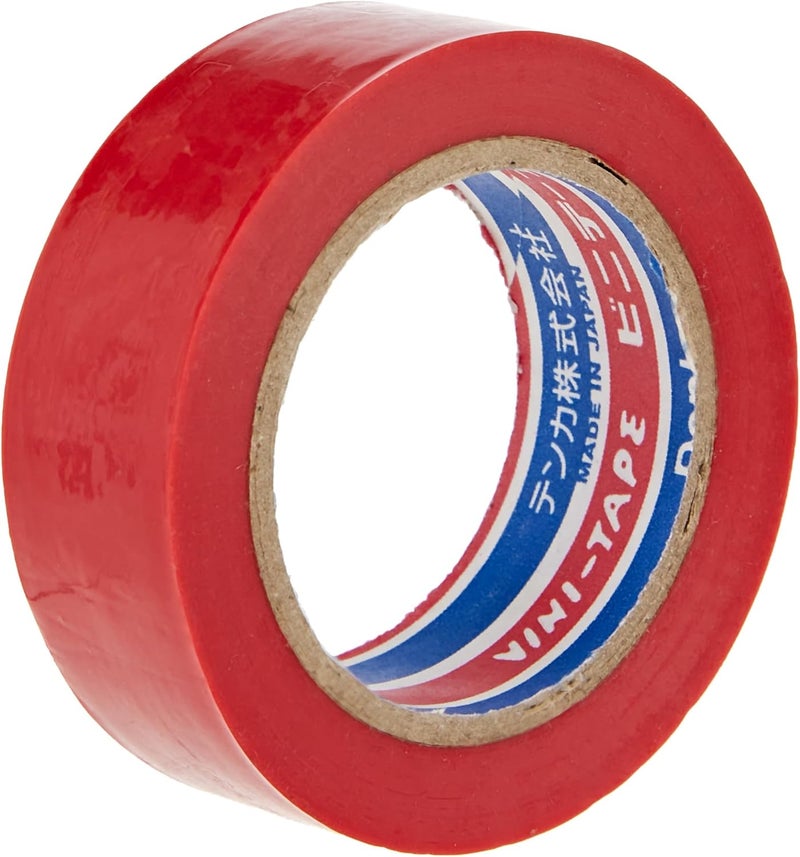 Vini PVC Insulation Tape - Red (6Piece) - Image 1
