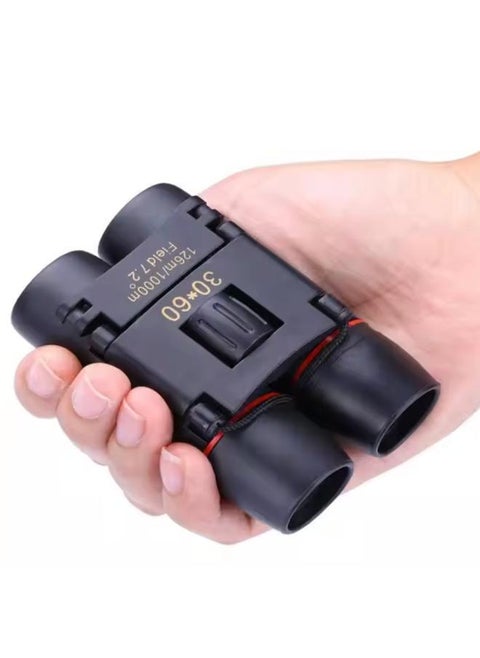 30x60 Day Night Vision Binoculars Compact Folding Waterproof Mini Portable Telescope Binoculars