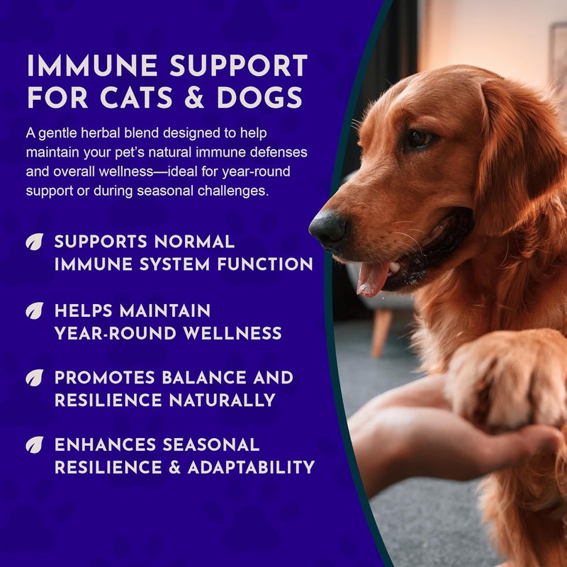 Animal Essentials Super Immune Herbal Tonic Blend for Dogs and Cats - 2 fl oz (60 mL) - Image 5