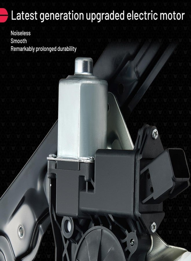 BDFHYK 748-974 Power Window Regulator with Motor Front Left Driver Side for Chevy Cruze 2010 2011 2012 2013 2014 2015, Cruze Limited 2016, 748974, 75226747 - Image 4