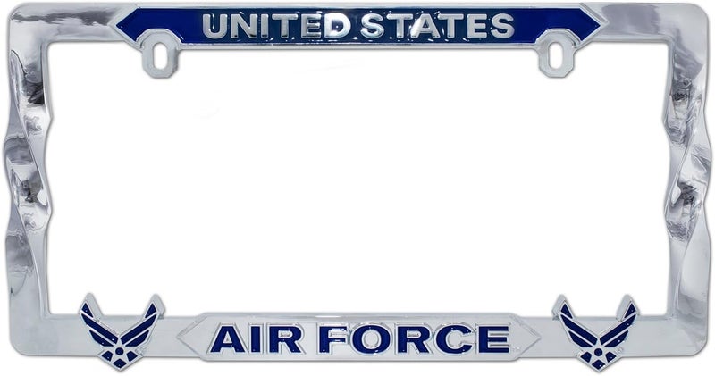 Elektroplate U.S. Air Force License Plate Frame - Blue - Image 1