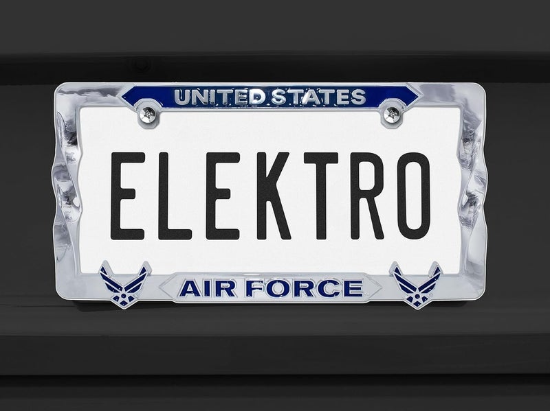 Elektroplate U.S. Air Force License Plate Frame - Blue - Image 2