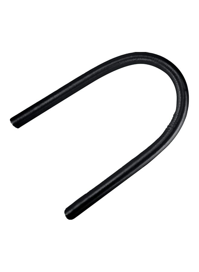 Sponge Heatless Curl Hair Ribbon Set Black - Image 4
