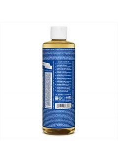 Dr. Bronner's صابون سائل قشتالي نقي مصنوع من الزيوت العضوية، استخدامات 18 في 1، النعناع، 16 أونصة (عبوتان)  - Image 2