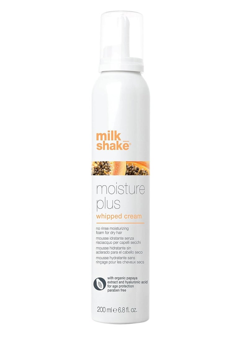 Milk Shake Moisture Plus Whipped Cream papaya 6.8 Oz 200ml  - Image 1