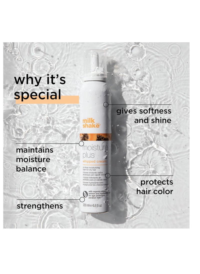 Milk Shake Moisture Plus Whipped Cream papaya 6.8 Oz 200ml  - Image 2