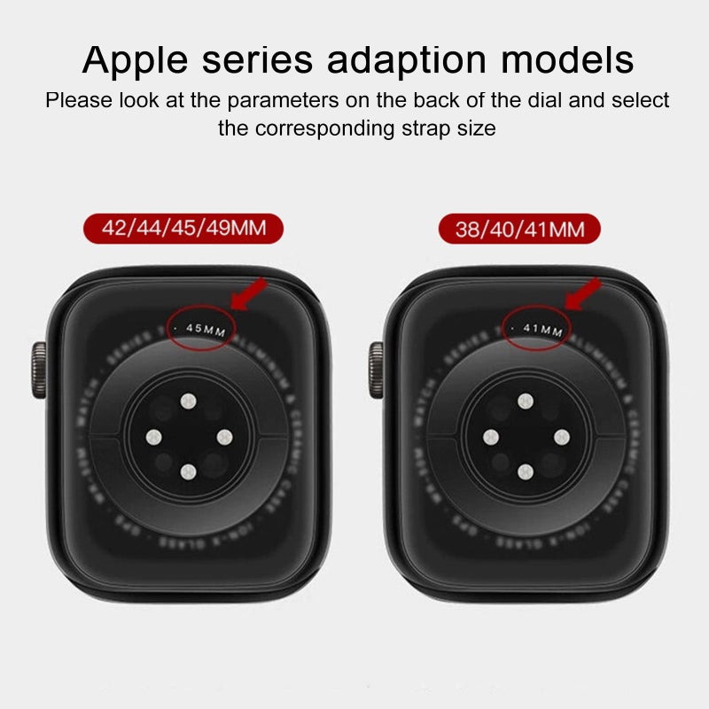 erorex For Apple Watch Ultra 49Mm Nylon Elastic Buckle Watch Band(Dark Navy Blue) - Image 3