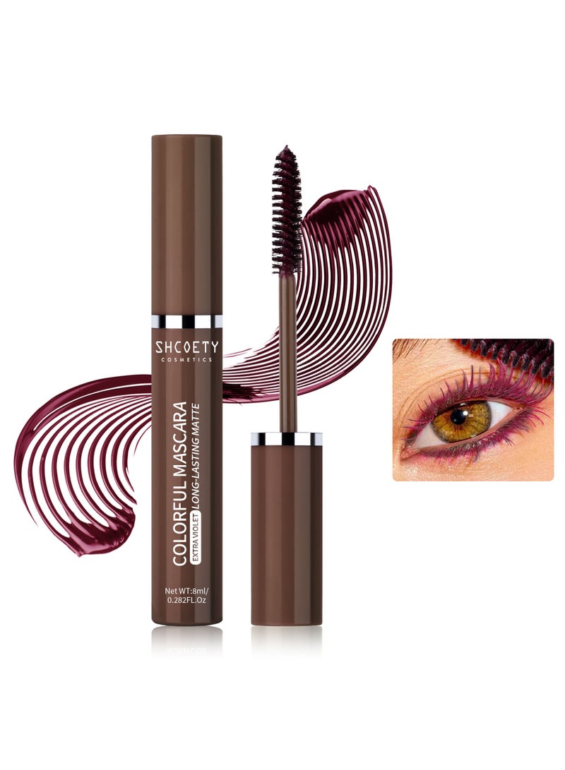 SHCOETY مسكرة للنساء مقاومة للعرق تدوم طويلاً مقاومة للماء بني - Image 3