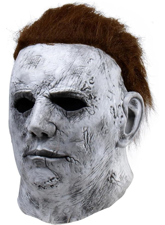 HI-FINE Michael Myers Mask, Scary Halloween Masks, Michael Myers Costume Prop, Latex Halloween Mask for Adults, Cosplay Mask - Image 1