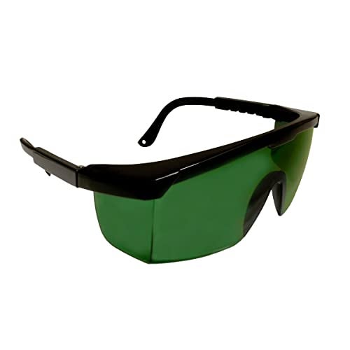 Cordova EJBIRUV5 Retriever Welder's Glasses, Black Frame, 5.0 IR Green Lens, 1-Pack - Image 1