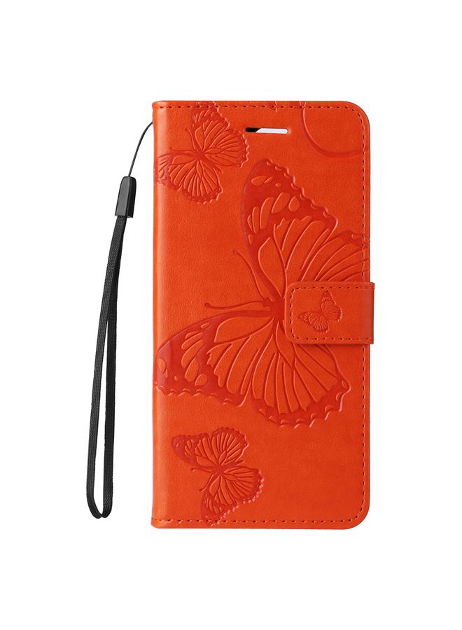 اس-توب جراب لهاتف موتورولا موتو جي 35، جراب هاتف جلدي قابل للطي بنقشة فراشة ثلاثية الأبعاد - Image 2