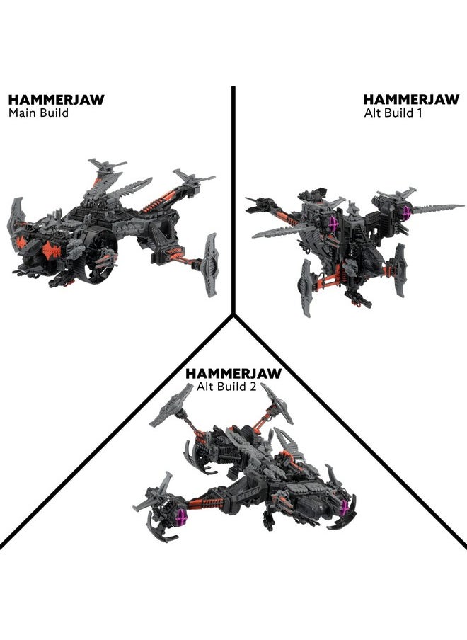 SNAP SHIPS Snap Ships - KOMPLEX Hammerjaw K.L.A.W. Gunship - Building Toy Sets - 3 Builds - Ages 8+  - Image 3