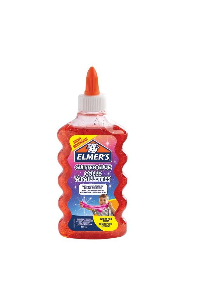 إلميرز غراء إلميرز لامع احمر قابل للغسيل 177 مللي - Image 1