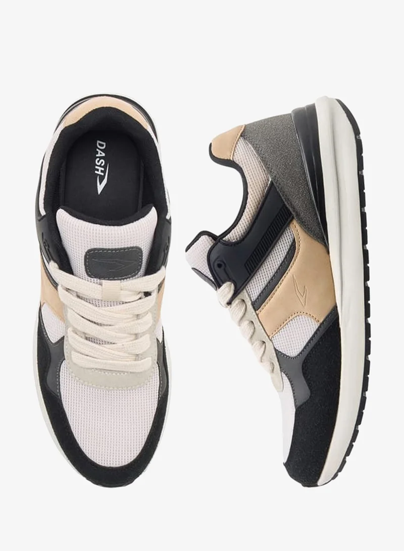 Dash Men's Pand Shoes with Lace-Up Closure