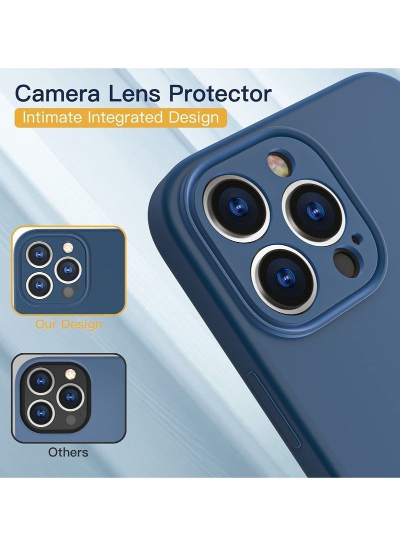 Silicone Case Compatible with iPhone 14 Max, Soft Liquid Gel Rubber Cover Shockproof Bumper Anti-Scratch Anti-Fingerprint Anti-Drop - Image 2