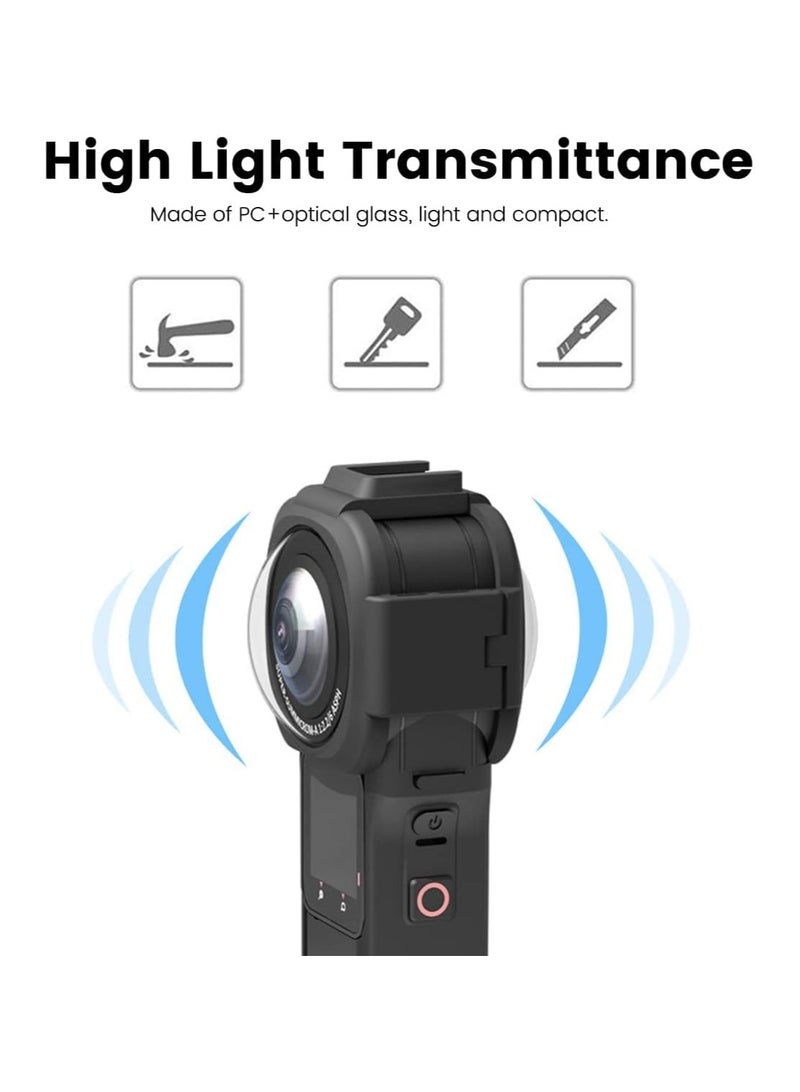 For Insta360 ONE RS 1-inch 360 Edition Lens Shield, Anti-fingerprint Screen Protection Screen Accessory Case  - Image 4