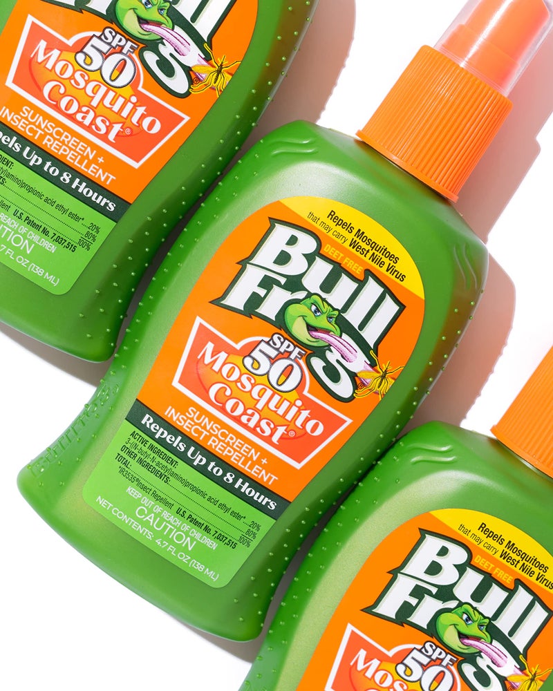Bullfrog Mosquito Coast Bug Spray Insect Repellent + Sunscreen Spf 50  Pump Spray  4.7 Fl Oz 2 Pack - Image 3