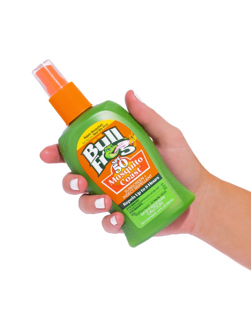 Bullfrog Mosquito Coast Bug Spray Insect Repellent + Sunscreen Spf 50  Pump Spray  4.7 Fl Oz 2 Pack - Image 4