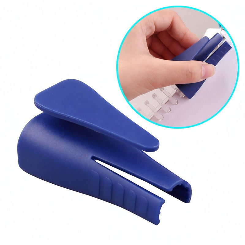 KW-trio Plastic Binder Ring Opener for Loose Leaf Binders Binding Spines Combs Opening and Closing - Image 4