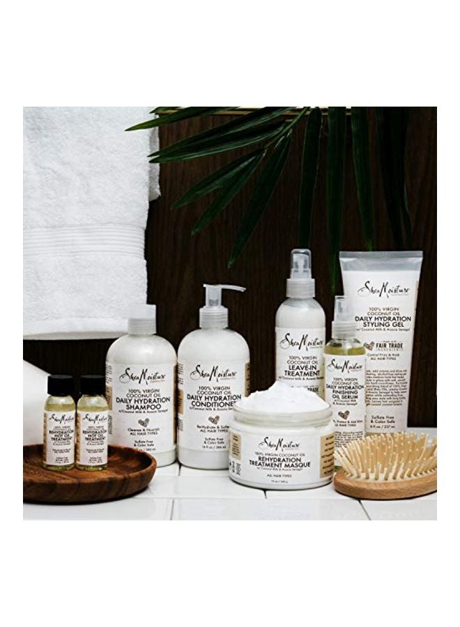 SheaMoisture 100% Virgin Coconut Oil Daily Hydration Conditioner 384ml - Image 4