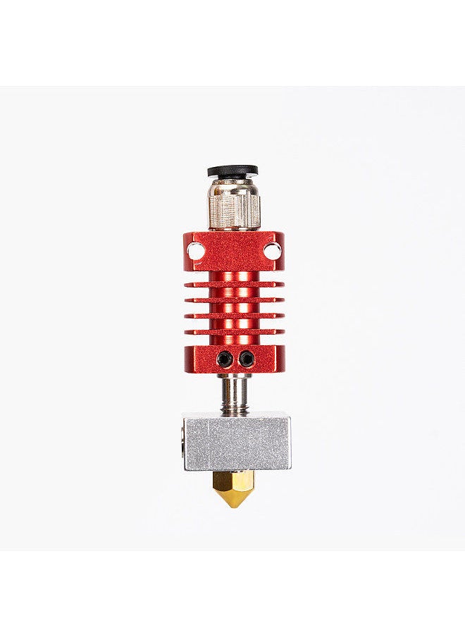 Tronxy - 3D Upgrade Parts Assembled MK10 Extruder Hotend Kit with Aluminum Heating Block 0.4mm Nozzle 100K Ohm Thermistor PTFE Tube 24V 50W Compatible with X5SA/X5SAPRO/XY-2PRO 3D Printer - Image 1
